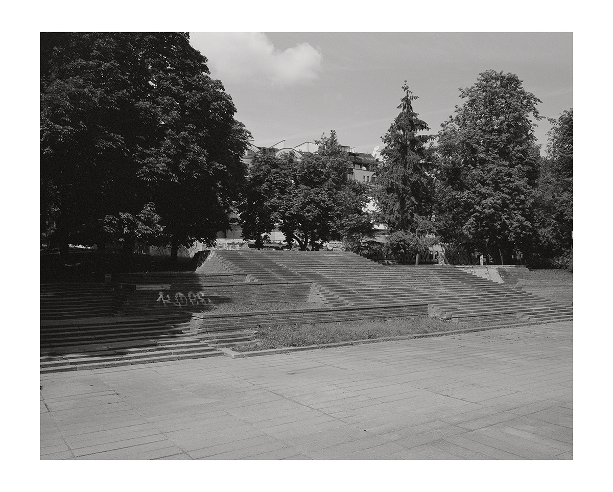 Empty Pedestal, Vilnius, 2014