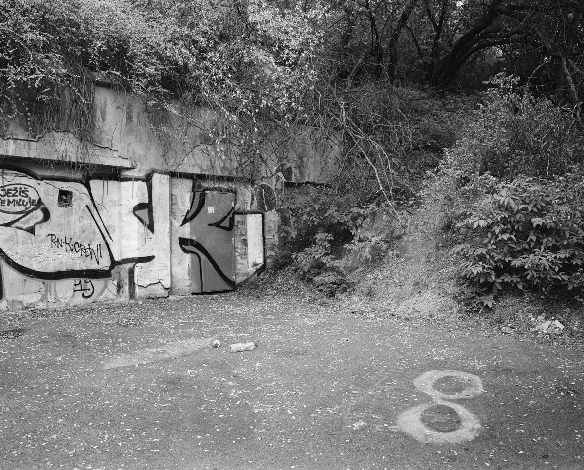 Bunker Entrance, Prague, Czech Republic, 2019