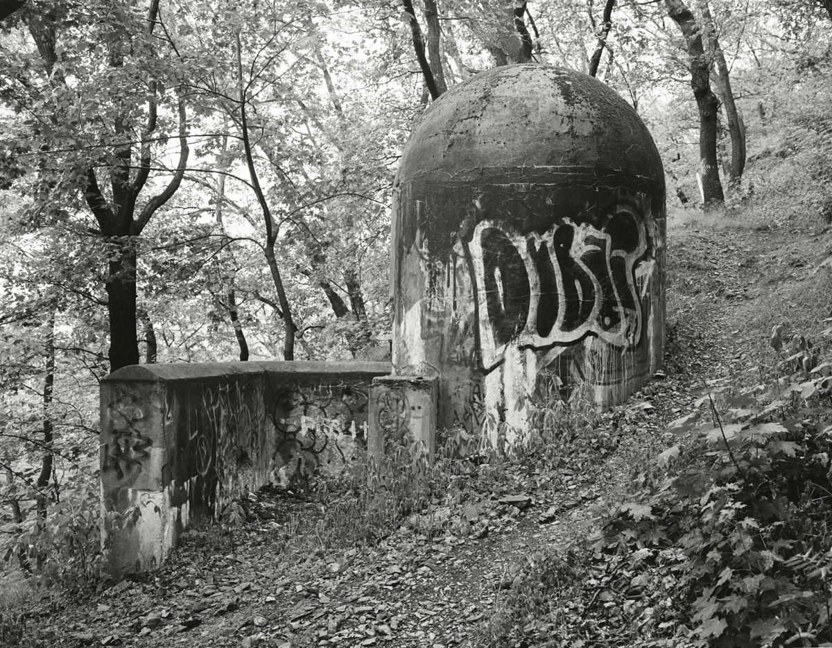 Bunker Entrance, Prague Czech Republic, 2018