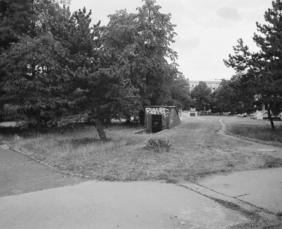 Bunker Entrance, Prague Czech Republic, 2018